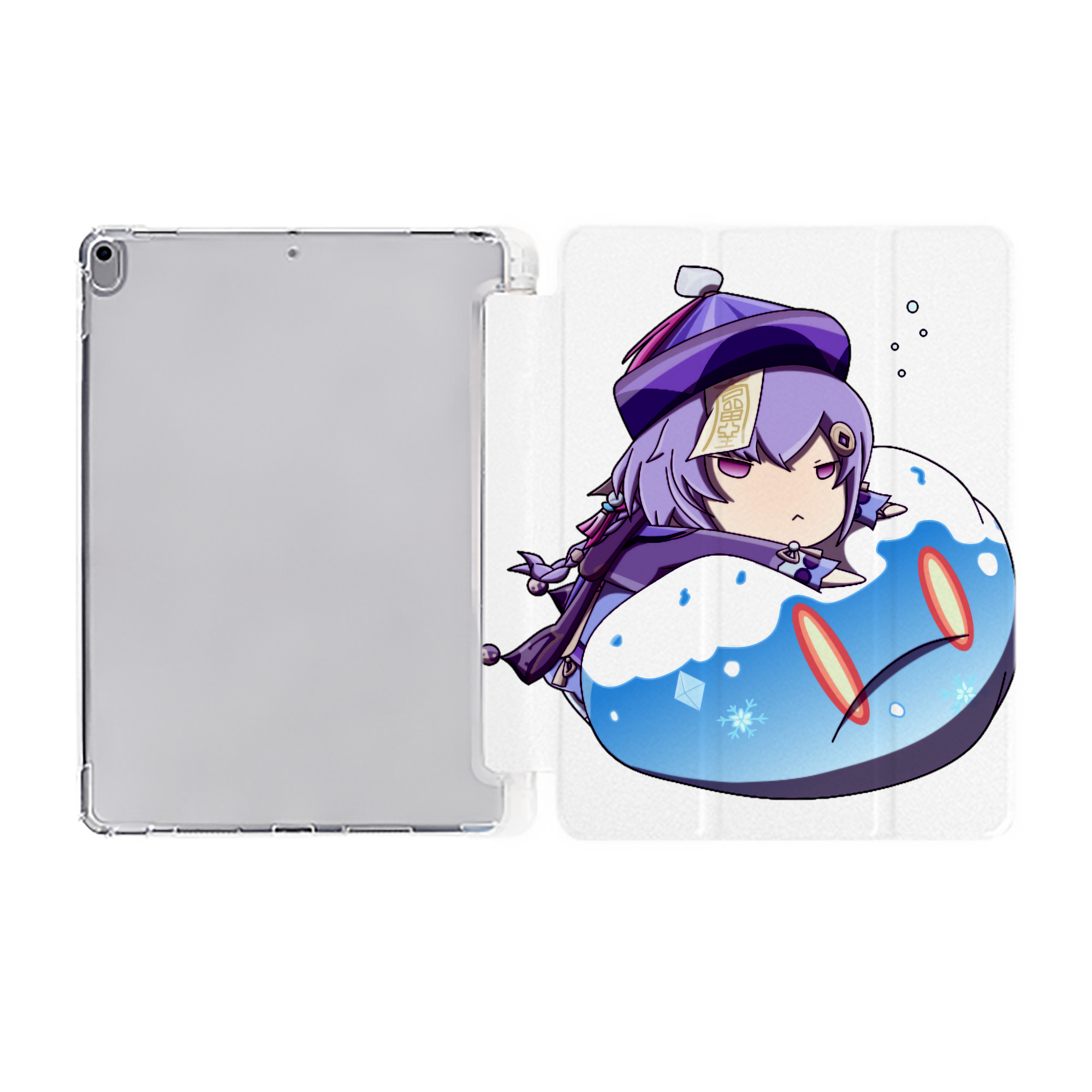 げんし神 七七 なな  genshin Nana IPad ケース ペン収納付き 三つ折りスタンド PUレザー×シリコン 対応機種9.5/10.5/10.9インチ